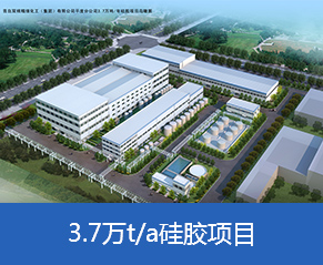 青岛双桃精细化工有限公司平度分公司年产3.7万吨硅胶—鸟瞰图